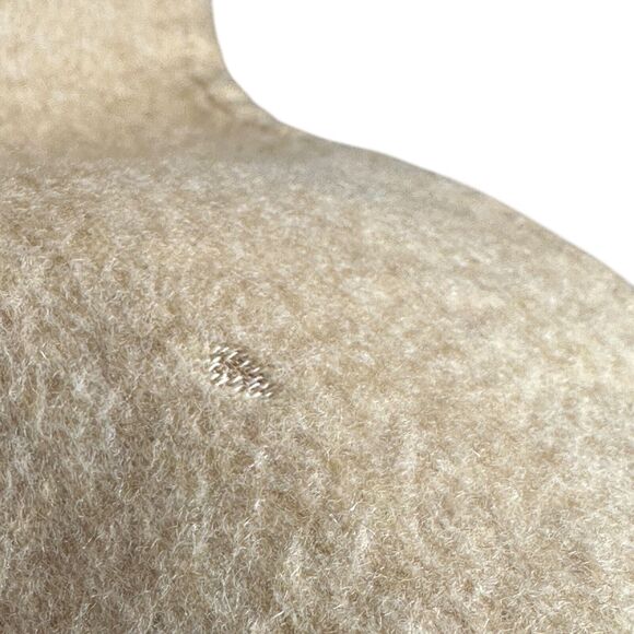 Dusan Open Front Jacket Women’s Medium 100% Cashmere Beige Long Sleeve READ - Picture 10 of 12